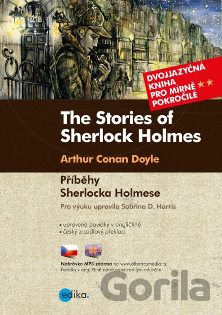 Kniha Příběhy Sherlocka Holmese / The Stories of Sherlock Holmes - Arthur Conan Doyle, Sabrina D. Harris