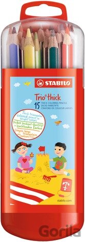 STABILO Trio, hrubá 15 ks Box