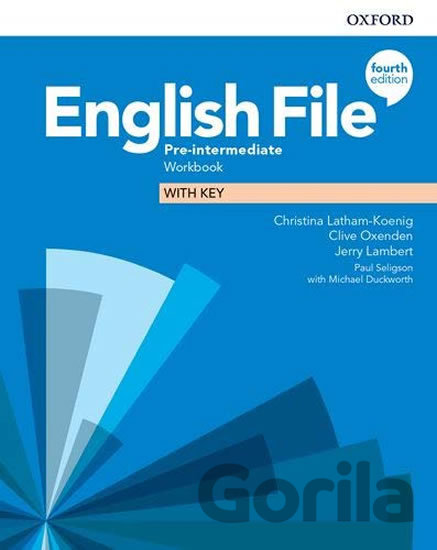 Kniha New English File - Pre-Intermediate - Workbook with Key - Clive Oxenden, Christina Latham-Koenig