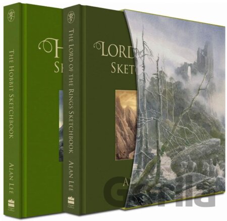Kniha The Hobbit Sketchbook and The Lord of the Rings Sketchbook - Alan Lee
