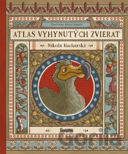 Kniha Atlas vyhynutých zvierat - Nikola Kucharská