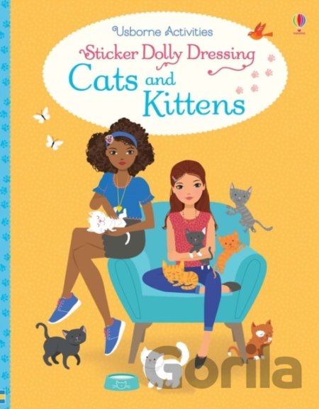 Kniha Sticker Dolly Dressing Cats and Kittens - Lucy Bowman
