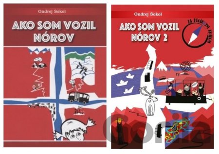 Kniha Ako som vozil Nórov + Ako som vozil Nórov 2 (kolekcia) - Ondřej Sokol