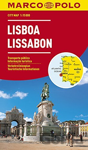 Kniha Lissabon/Lisbon - City Map 1:15 000 - 