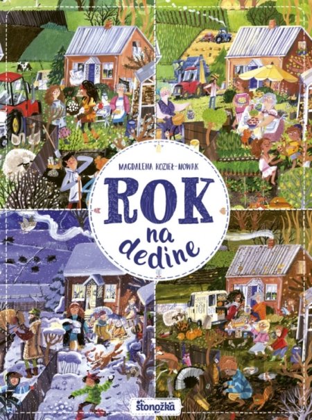 Kniha Rok na dedine - Magdalena Koziel-Nowak