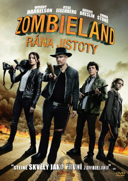 DVD Zombieland: Rána jistoty - Ruben Fleischer