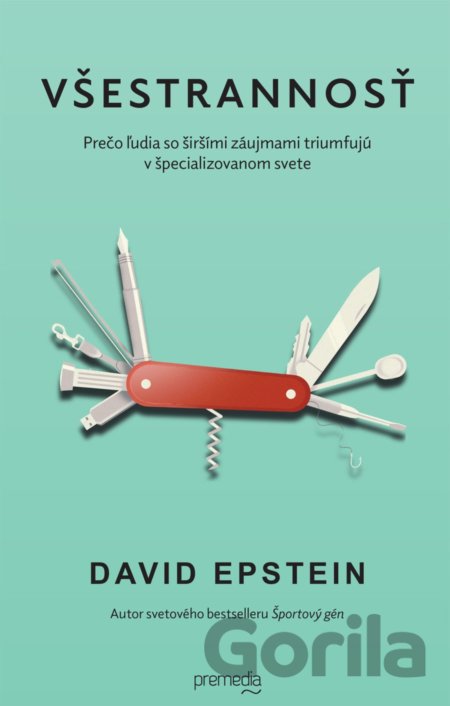 Kniha Všestrannosť - David Epstein