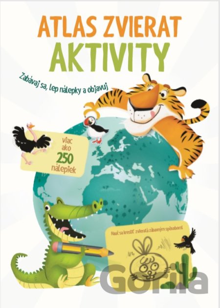 Kniha Atlas Zvierat - Aktivity - 
