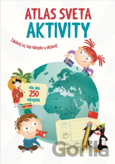 Kniha Atlas Sveta - Aktivity - 