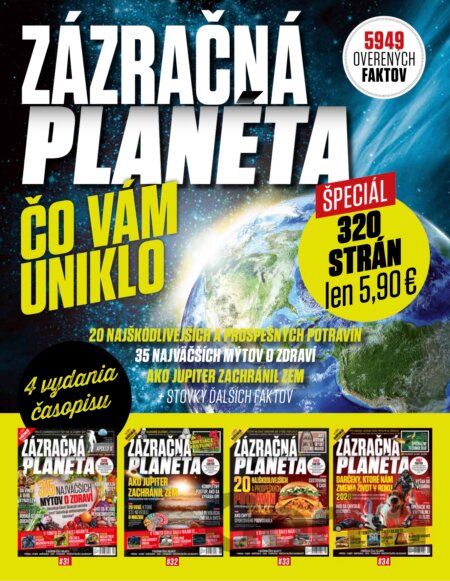 Zázračná planéta ŠPECIÁL VI (balenie 4 magazínov)