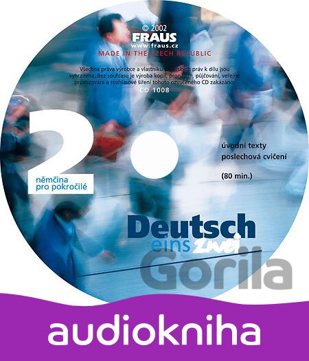 Audiokniha Deutsch eins, zwei 2 - CD /1ks/ - 