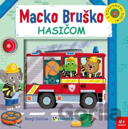 Kniha Macko Bruško hasičom - Benji Davies