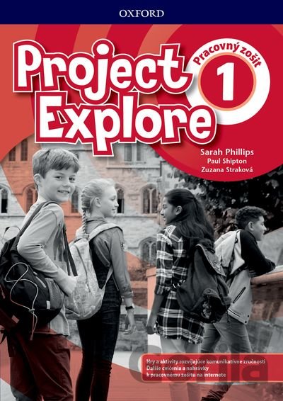 Kniha Project Explore 1 - Workbook with Online Pack (SK Edition) - Paul Shipton, Zuzana Straková, Sarah Phillips