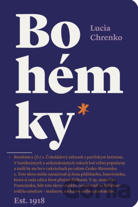 Kniha Bohémky - Lucia Chrenko