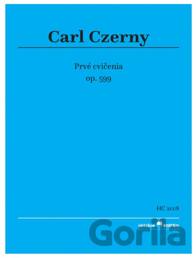 Kniha Prvé cvičenia - Carl Czerny