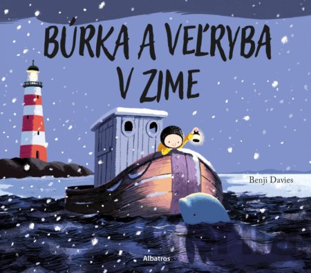 Kniha Búrka a veľryba v zime - Benji Davies