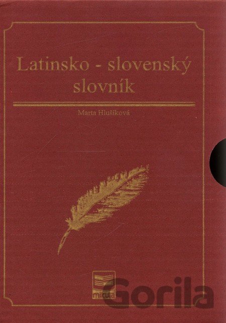 Kniha Latinsko-slovenský slovník - Marta Hlušíková