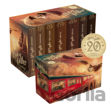 Kniha Harry Potter 1 - 7 (box) (20. výročie vydania) - J.K. Rowling