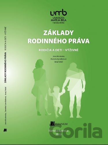 Kniha Základy rodinného práva - Jana Muránska