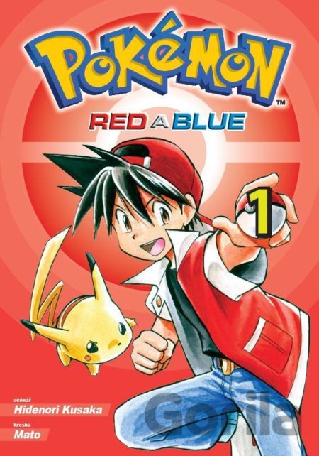 Kniha Pokémon - Red a blue 1 - Hidenori Kusaka