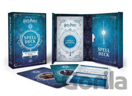 Kniha Harry Potter: Spell Deck and Interactive Book of Magic - Donald Lemke
