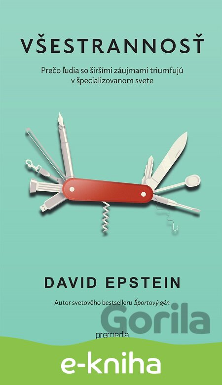 E-kniha Všestrannosť - David Epstein