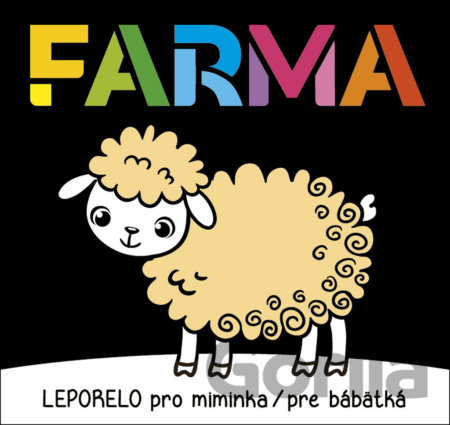 Kniha Leporelo pro miminka / pre bábätká - Farma - 