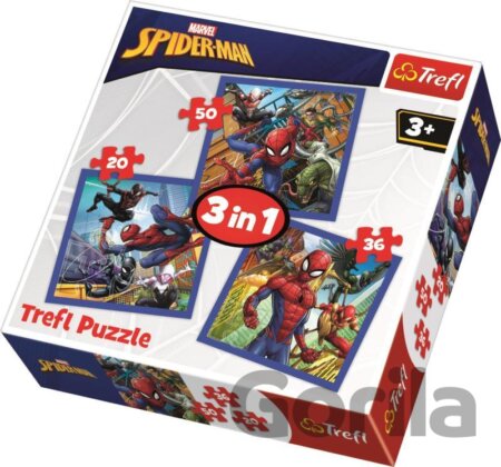 Puzzle Spiderman 3v1