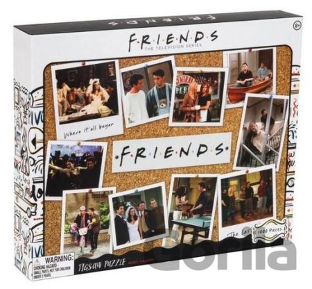 Kniha Friends - puzzle sezóny - 
