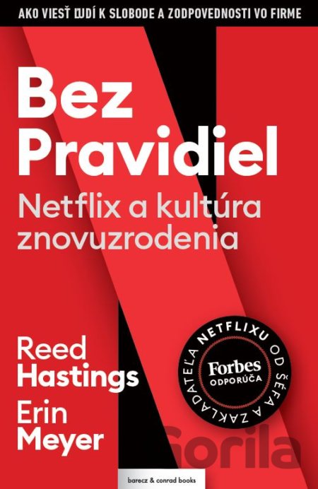 Kniha Bez pravidiel - Reed Hastings, Erin Meyer