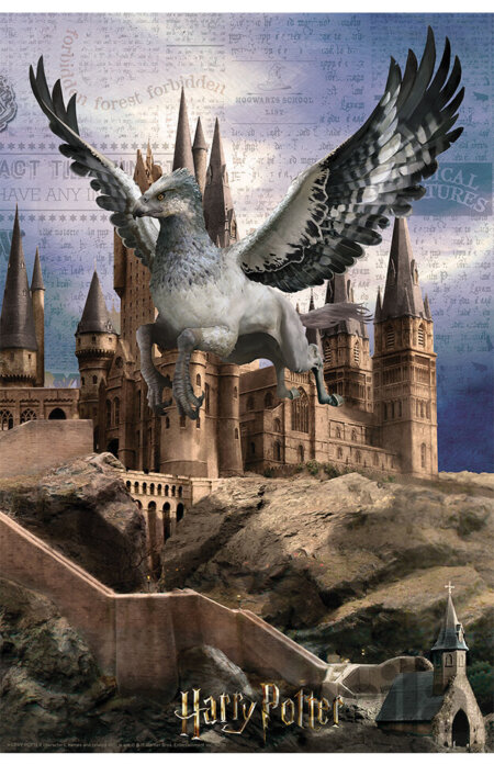 3D puzzle Harry Potter: Klofan - Buckbeak