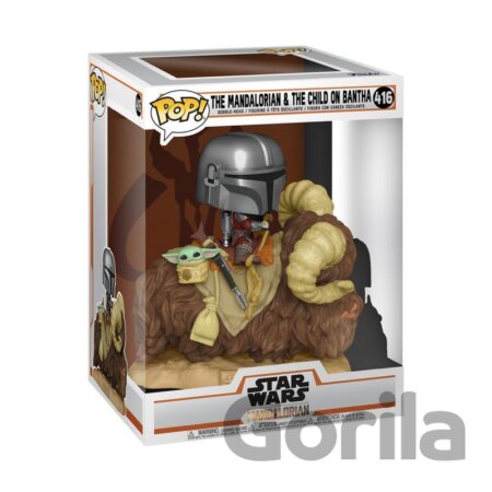Funko POP TV Deluxe: The Mandalorian and The Child on Bantha
