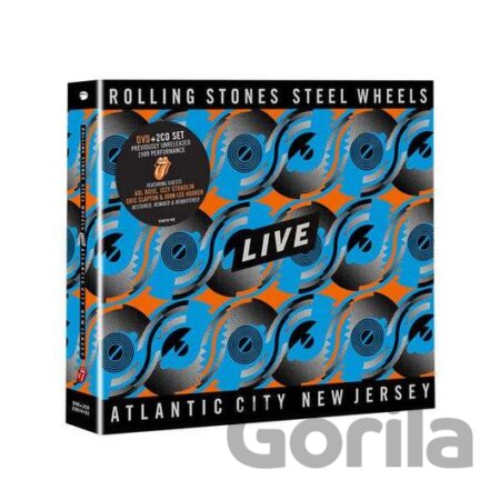 CD album Rolling Stones: Steel Wheels Live