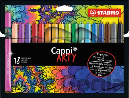 STABILO Cappi - ARTY - balenie 18 ks