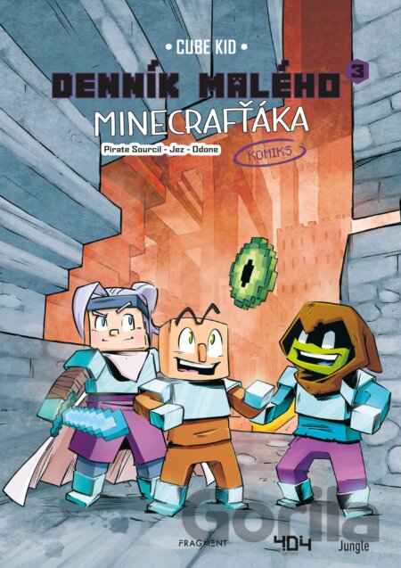 Kniha Denník malého Minecrafťáka: komiks 3 - Cube Kid