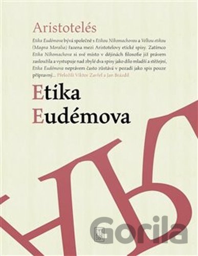 Kniha Etika Eudémova - Aristotelés