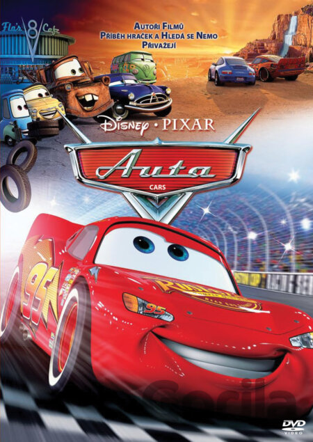 DVD Auta 1 - John Lasseter, Joe Ranft