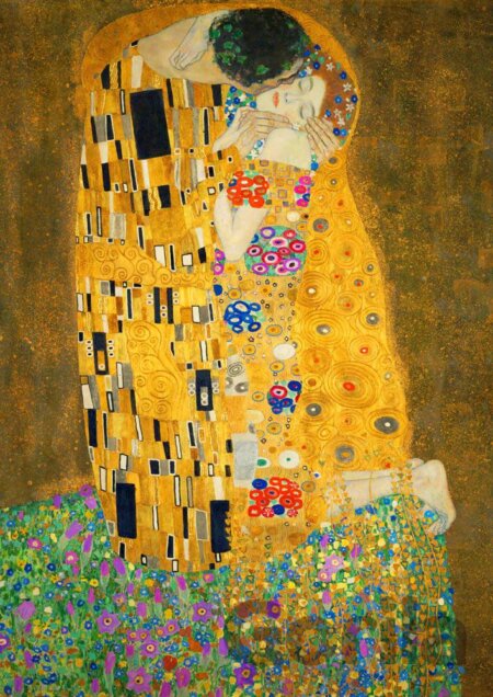 Puzzle Gustave Klimt - The Kiss, 1908