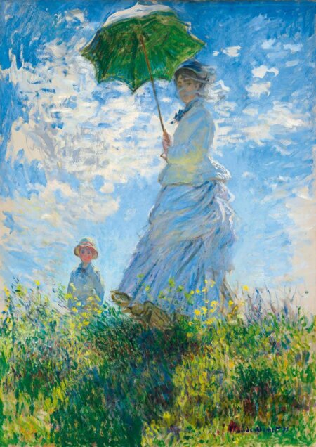 Puzzle Claude Monet - Woman with a Parasol - Madame Monet and Her Son