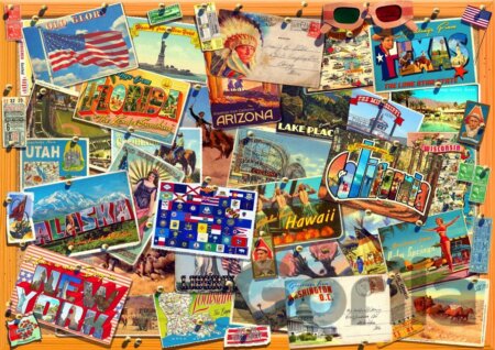 Puzzle Postcard (USA) II.
