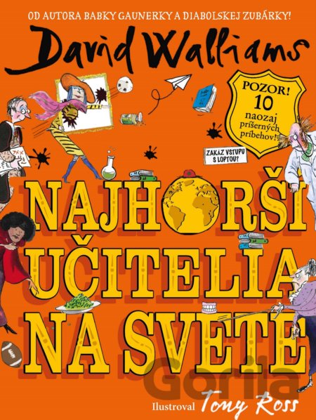 Kniha Najhorší učitelia na svete - David Walliams