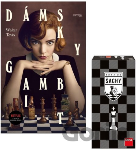 Kniha Dámsky gambit + Hra Šachy (Kolekcia) - Walter Tevis