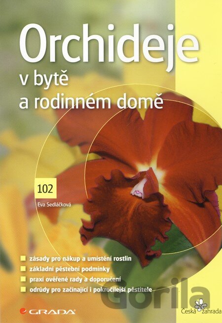 Kniha Orchideje v bytě a rodinném domě - Eva Sedláčková