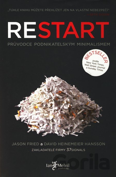 Kniha Restart - David Heinemeier Hansson, Jason Fried