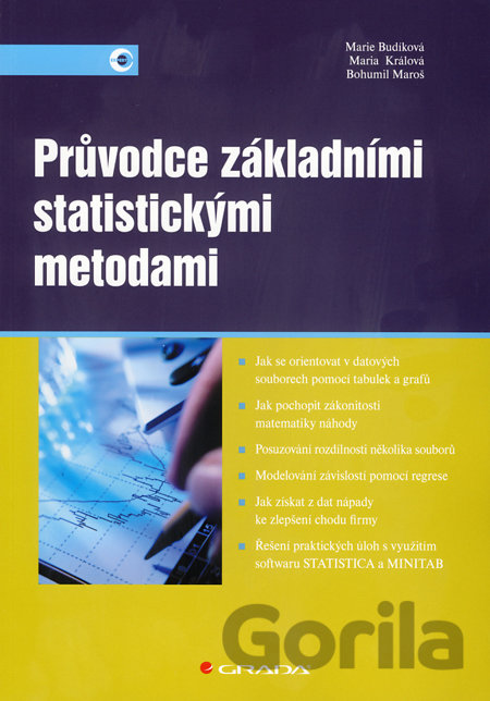 Kniha Průvodce základními statistickými metodami - Marie Budíková, Maria Králová, Bohumil Maroš