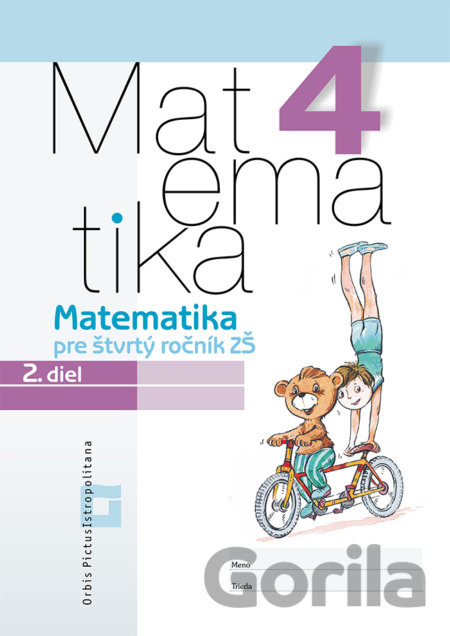Kniha Matematika 4 pre základné školy - 2. diel (pracovný zošit) - Vladimír Repáš, 