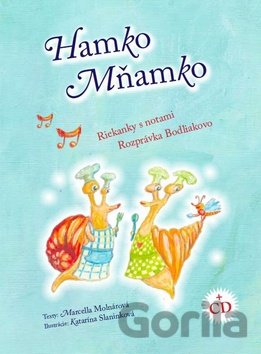 Kniha Hamko Mňamko + CD - Marcella Molnárová
