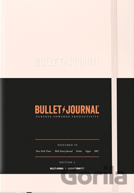 Kniha Bullet Journal (Blush - staroružový) - 540