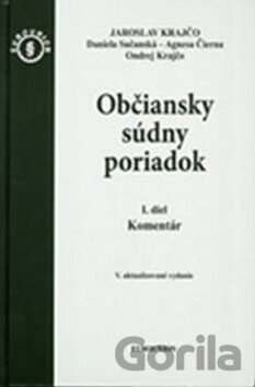 Kniha Občiansky súdny poriadok I, II (komplet) - Jaroslav Krajčo, Daniela Sučanská, Agnesa Čierna, Ondrej Krajčo