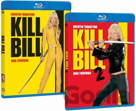 Blu-ray Kolekcia: Kill Bill + Kill Bill 2 - Quentin Tarantino
